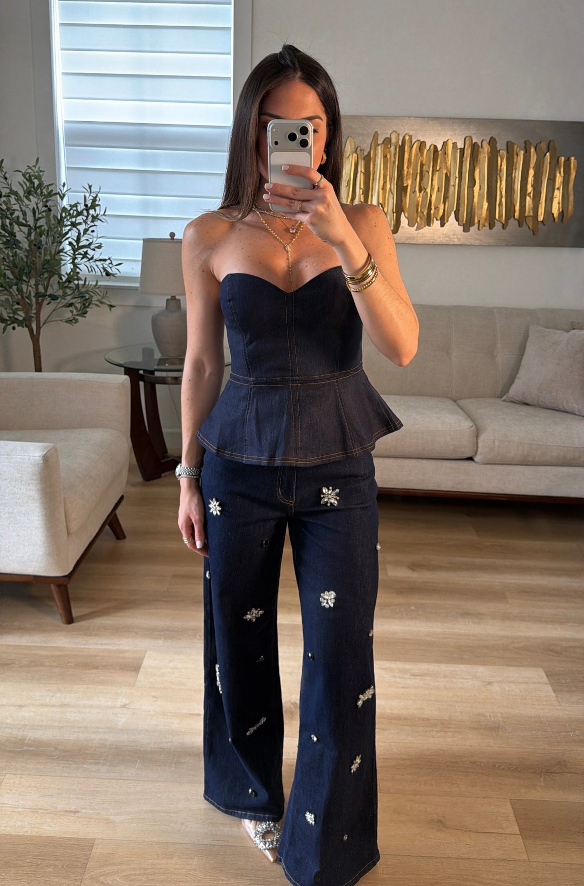 Crystal jeans
