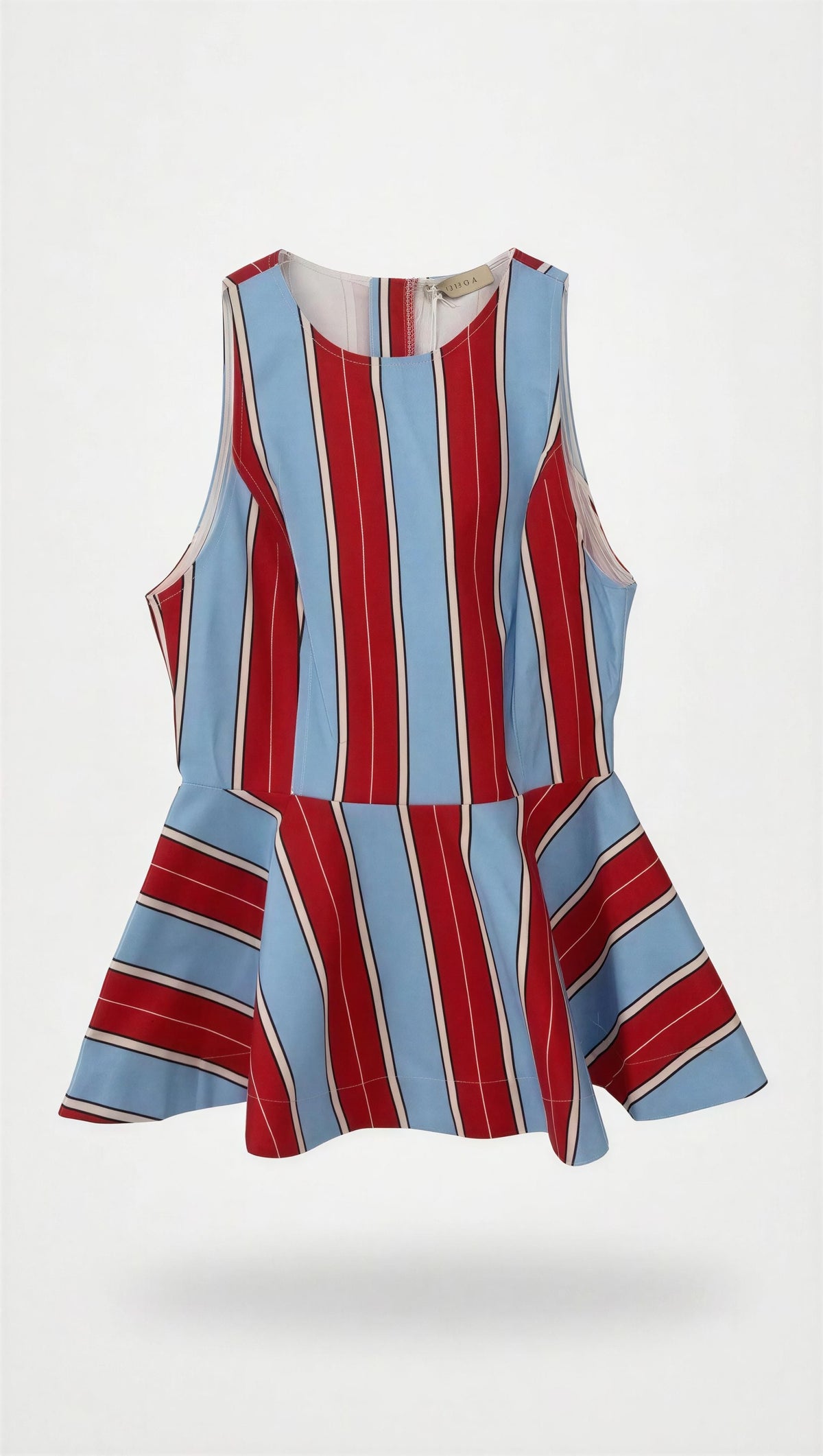 Striped/red top