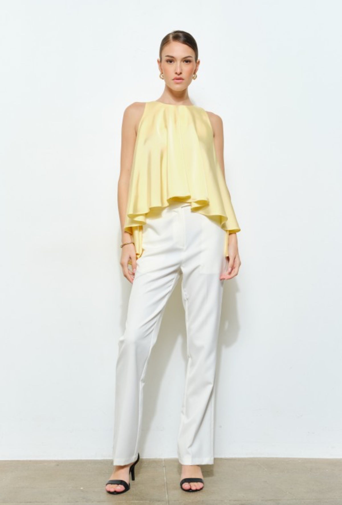 Yellow blouse
