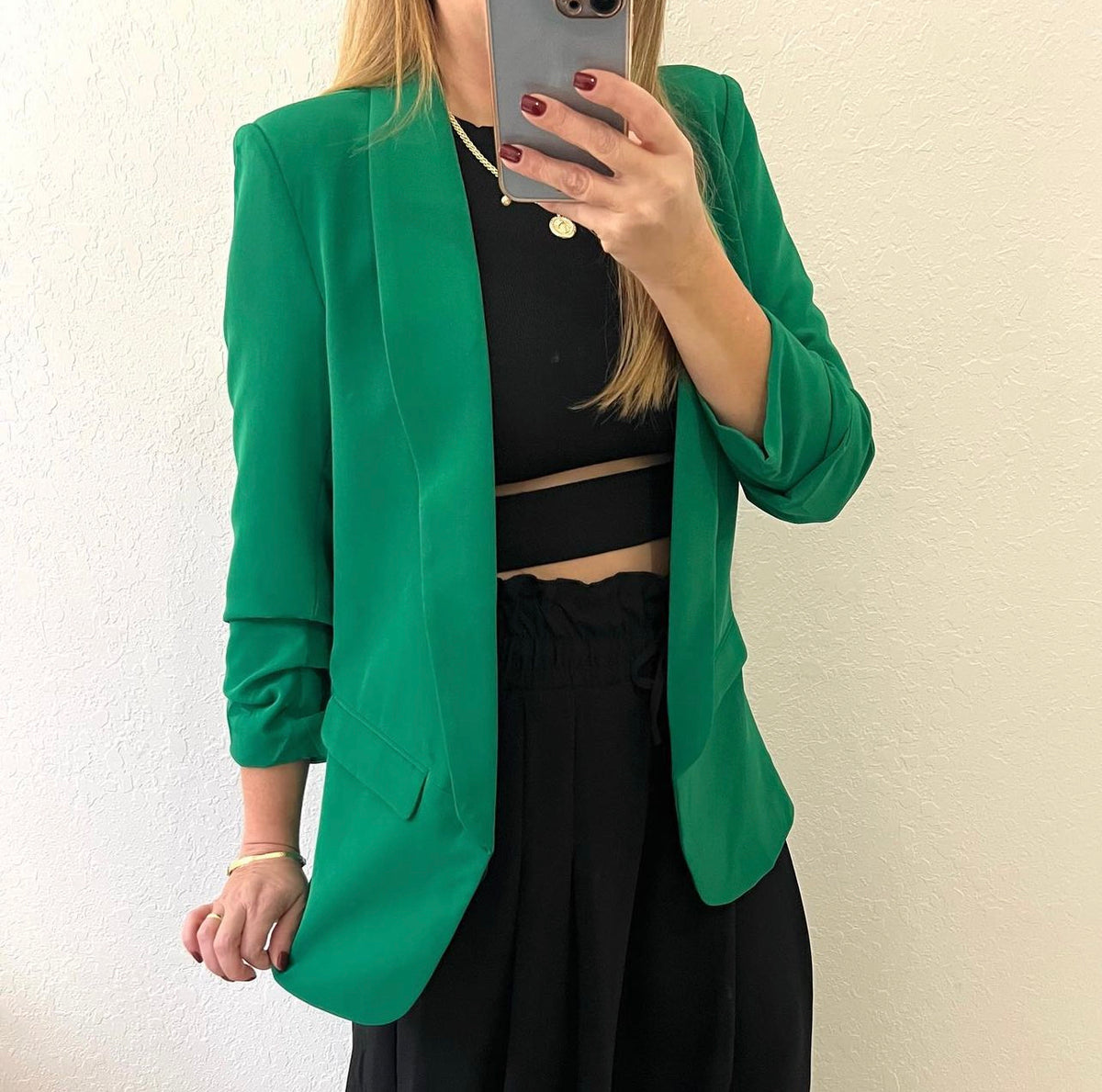 Green Blazer