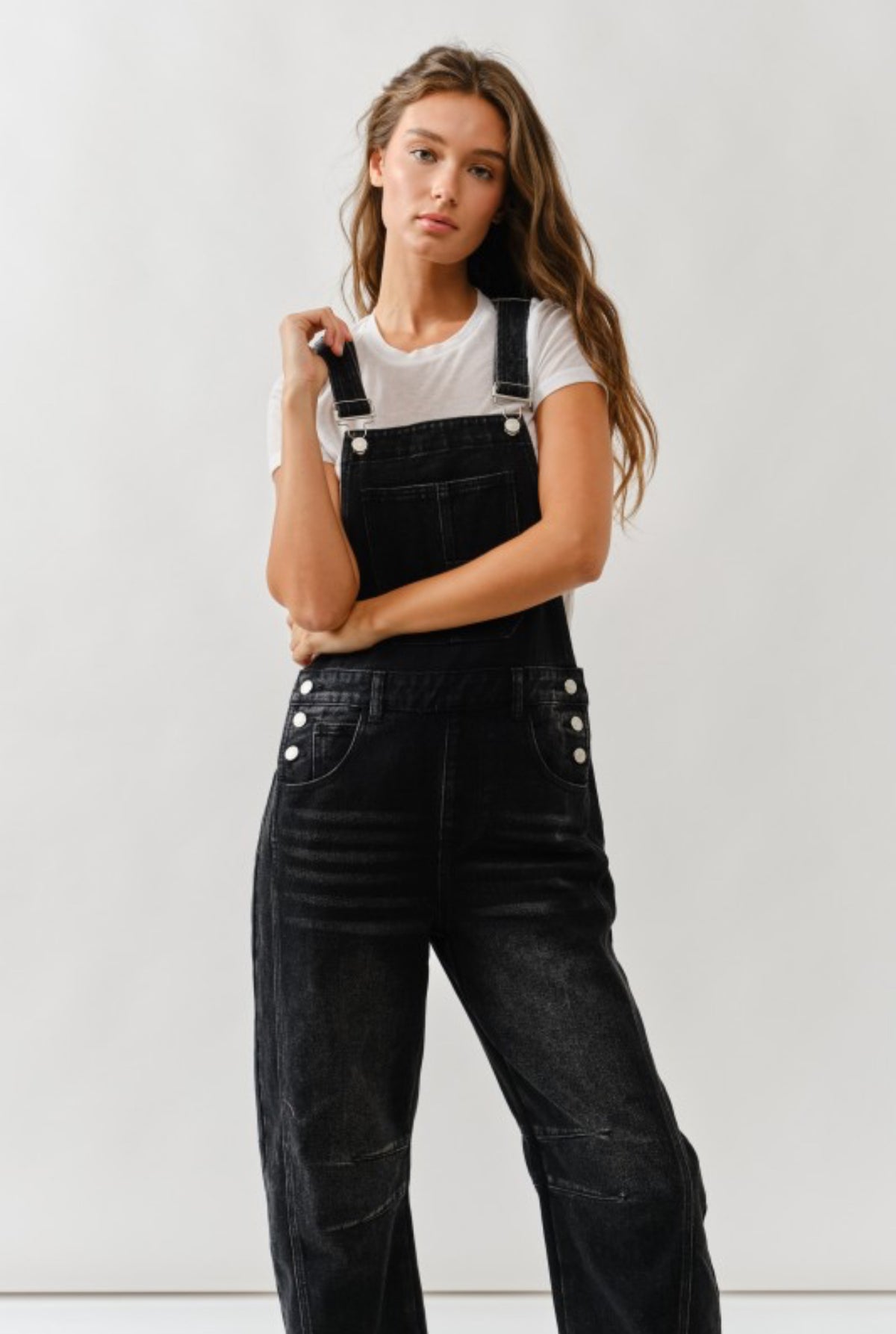 Black Wash Jumper