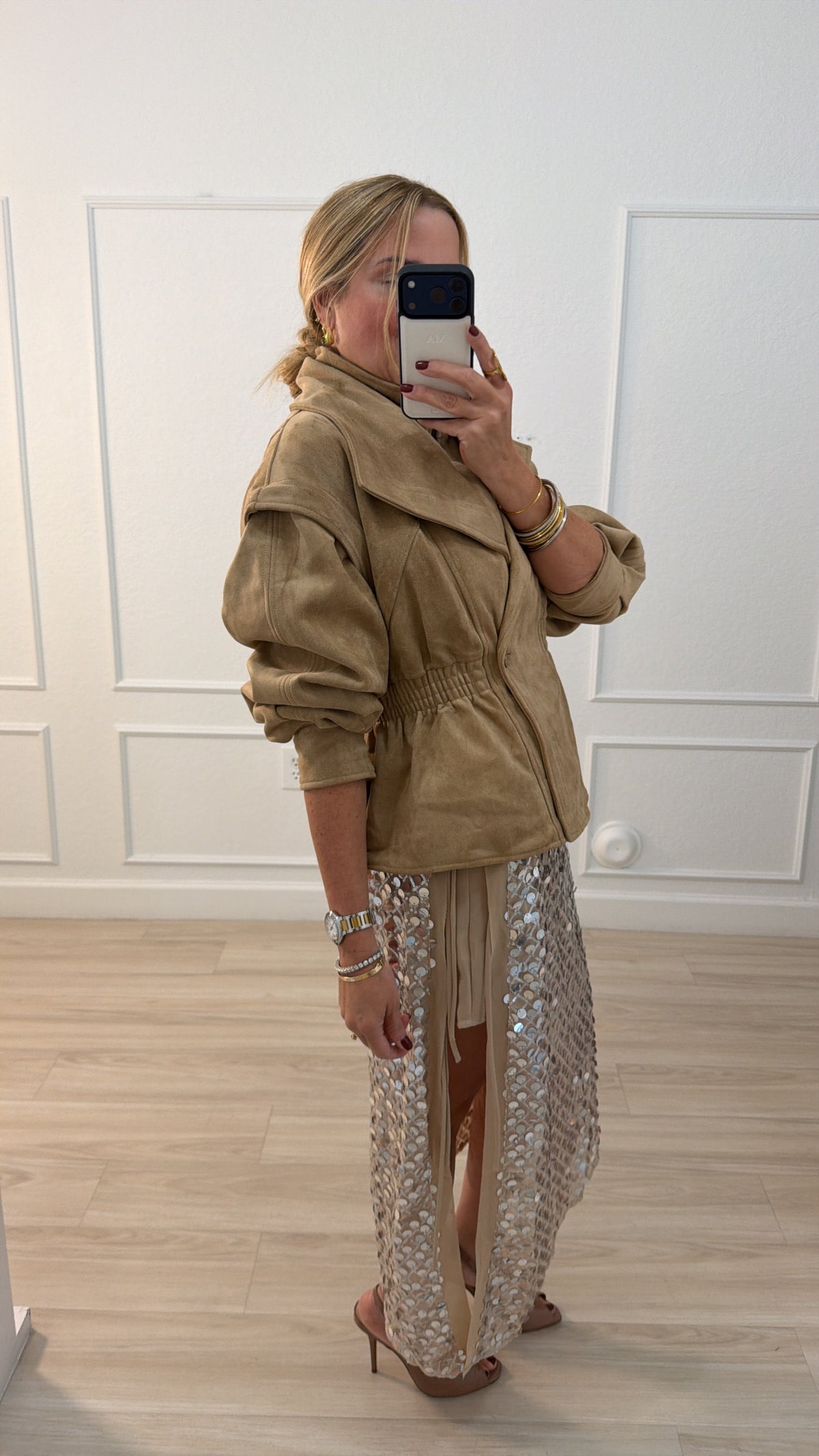Suede jacket