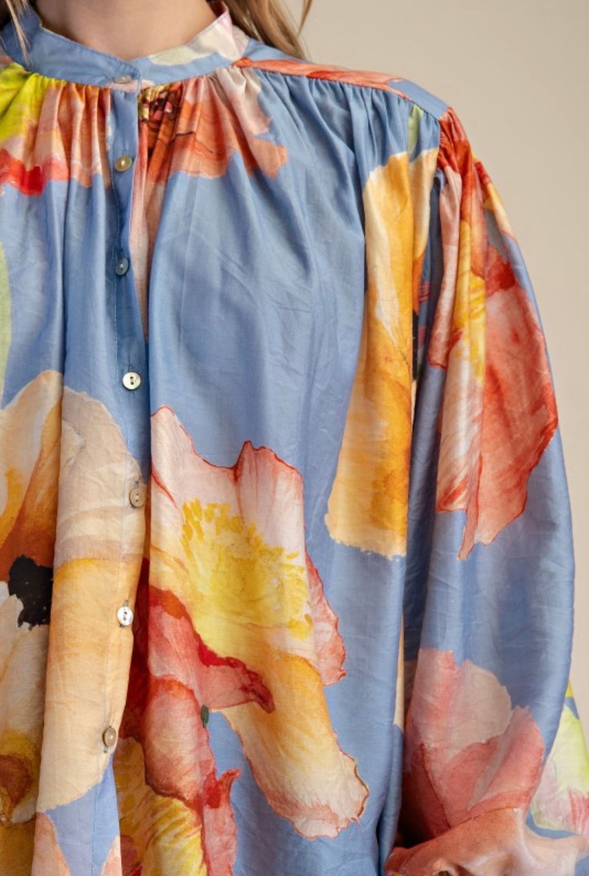 Flowers blouse