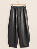 Black/leather barrel