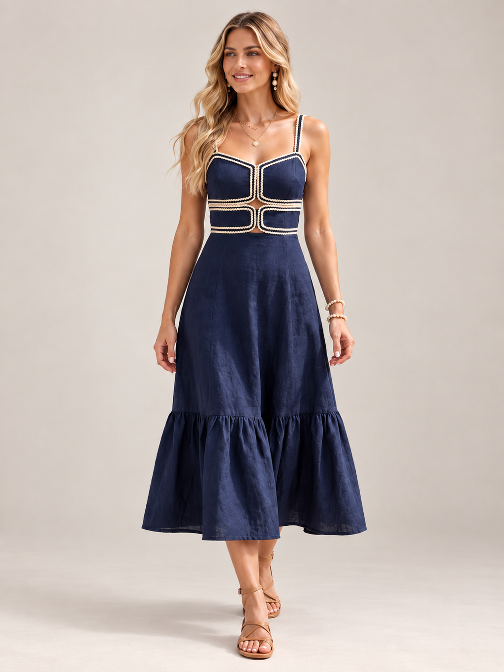 Navy dress