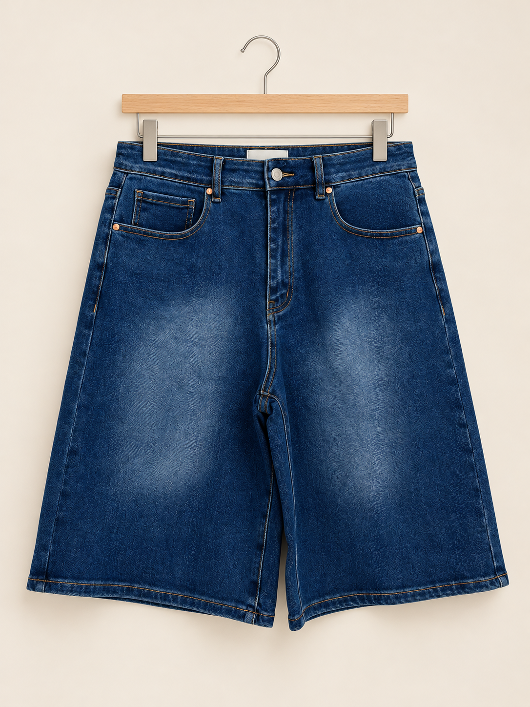Denim/stretch Bermuda