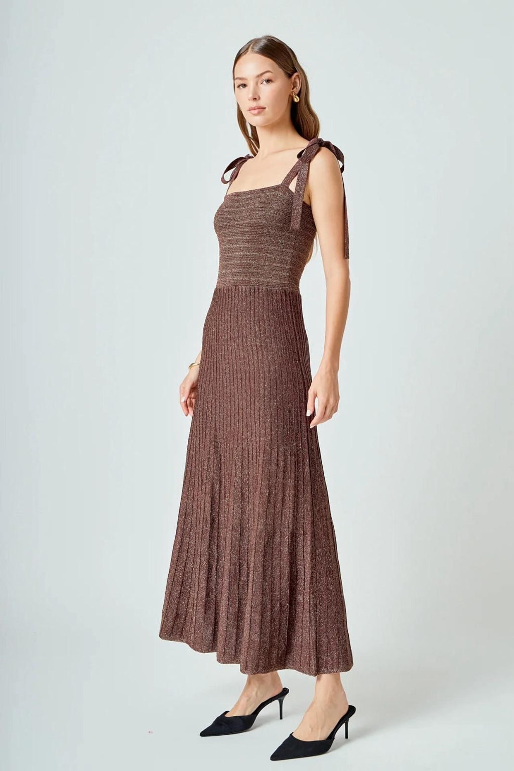Metallic dress