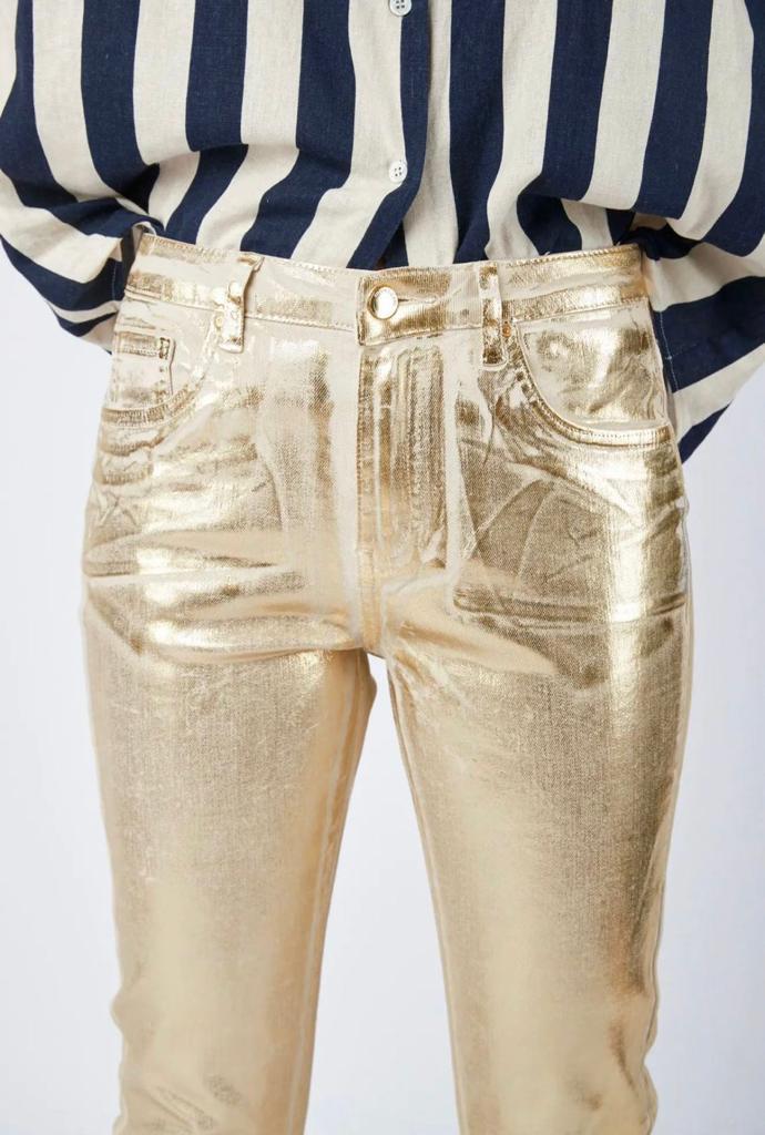 Gold pants
