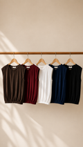 Viscose/cotton blouse
