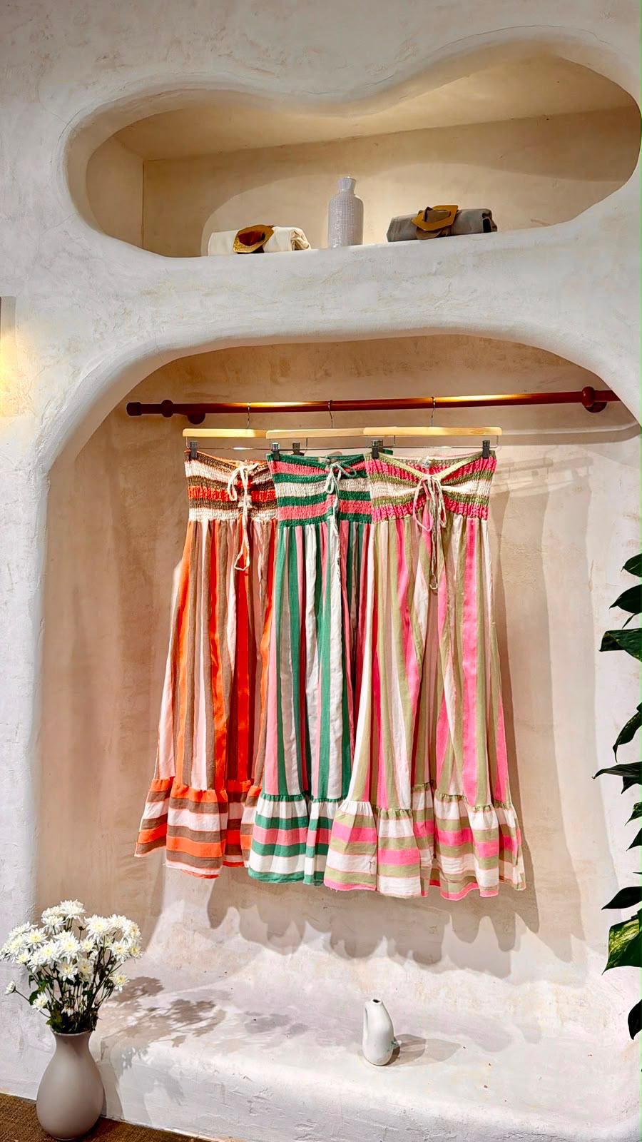 striped dress