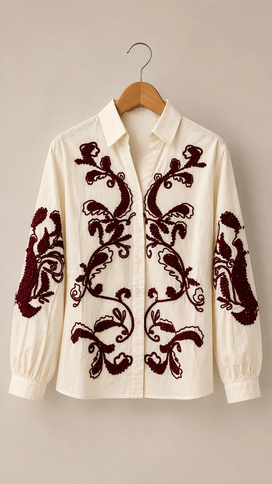 embroidered blouse