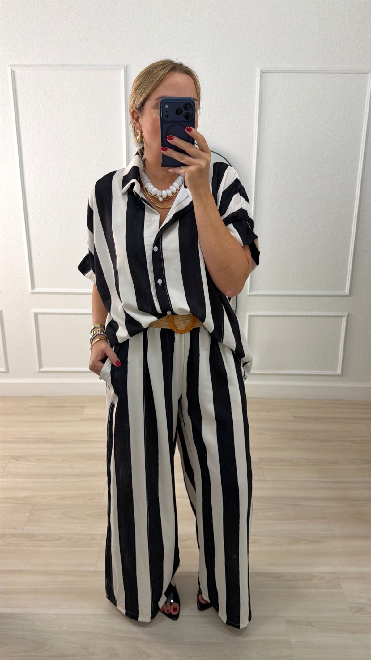 viscose/black set
