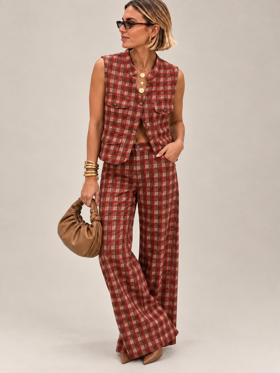 Plaid set