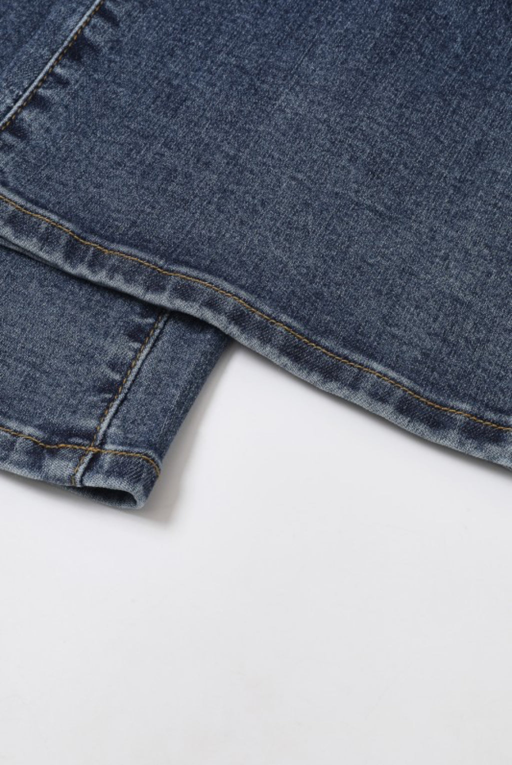 white waistband Stretch jeans