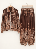 Leopard brown set