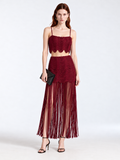 Burgundy set