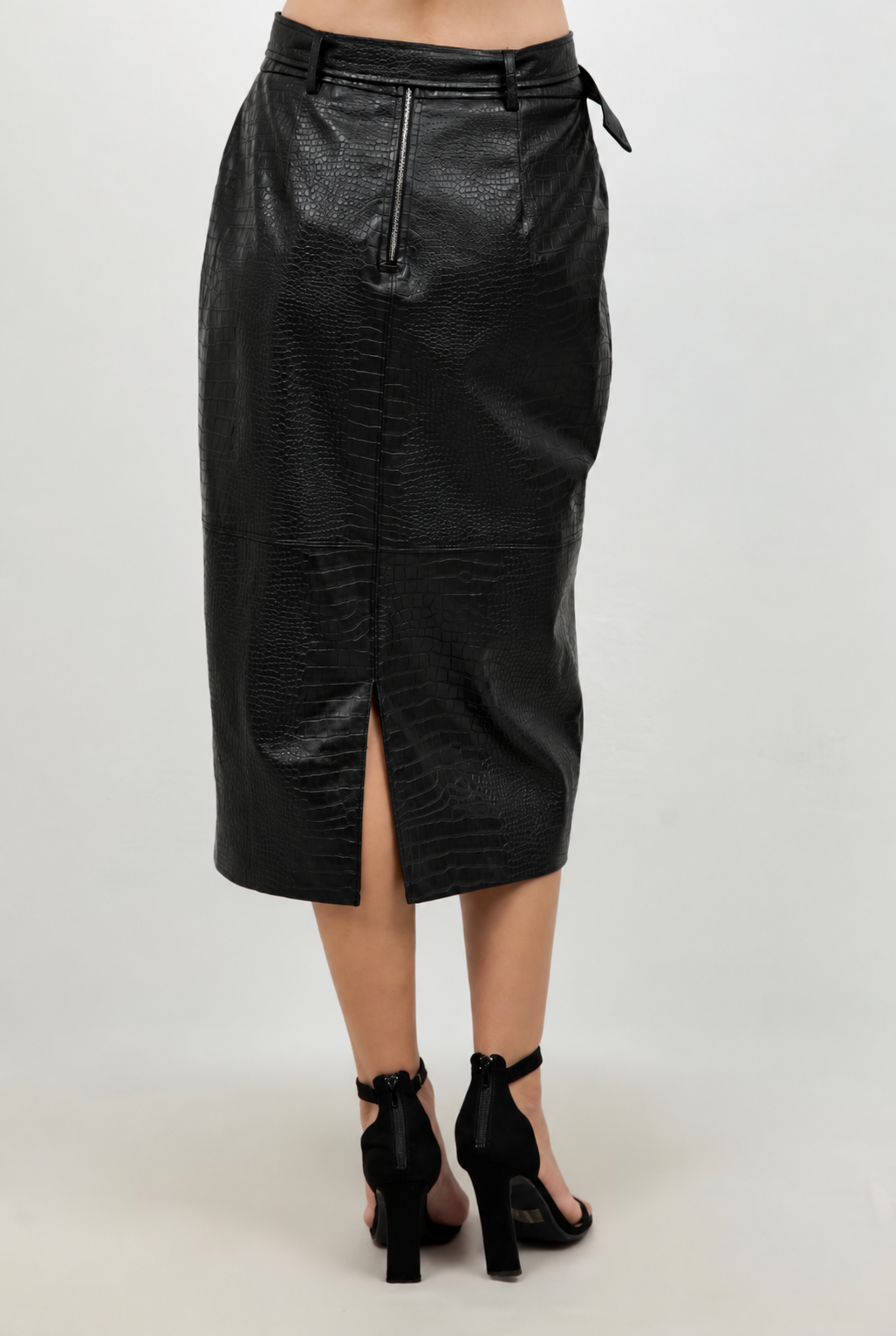 Leather skirt