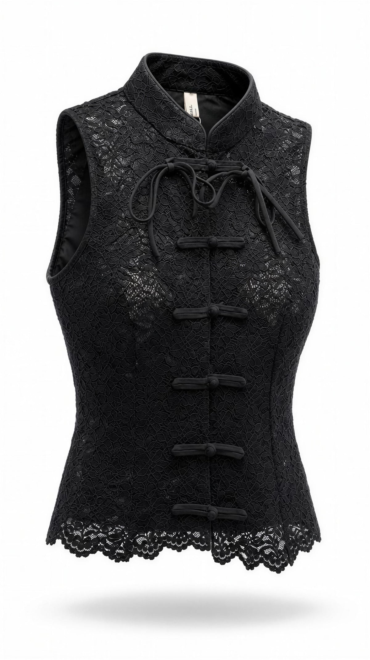 Lace/black top