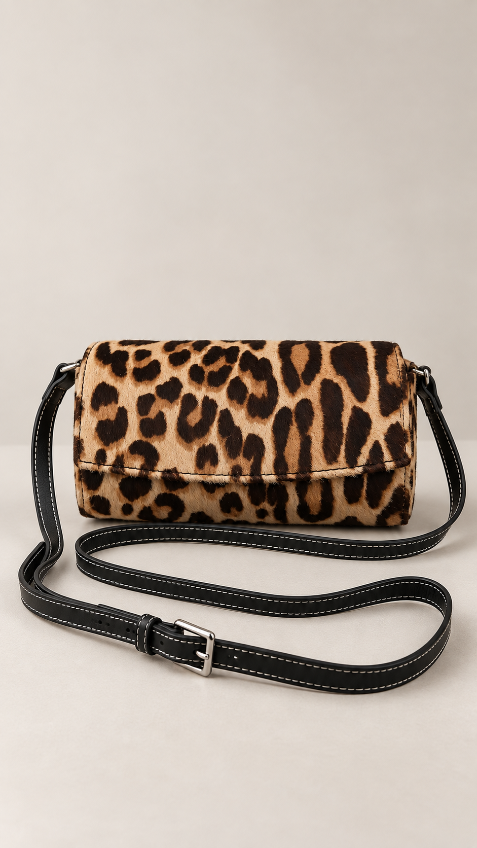 leopard-print bag