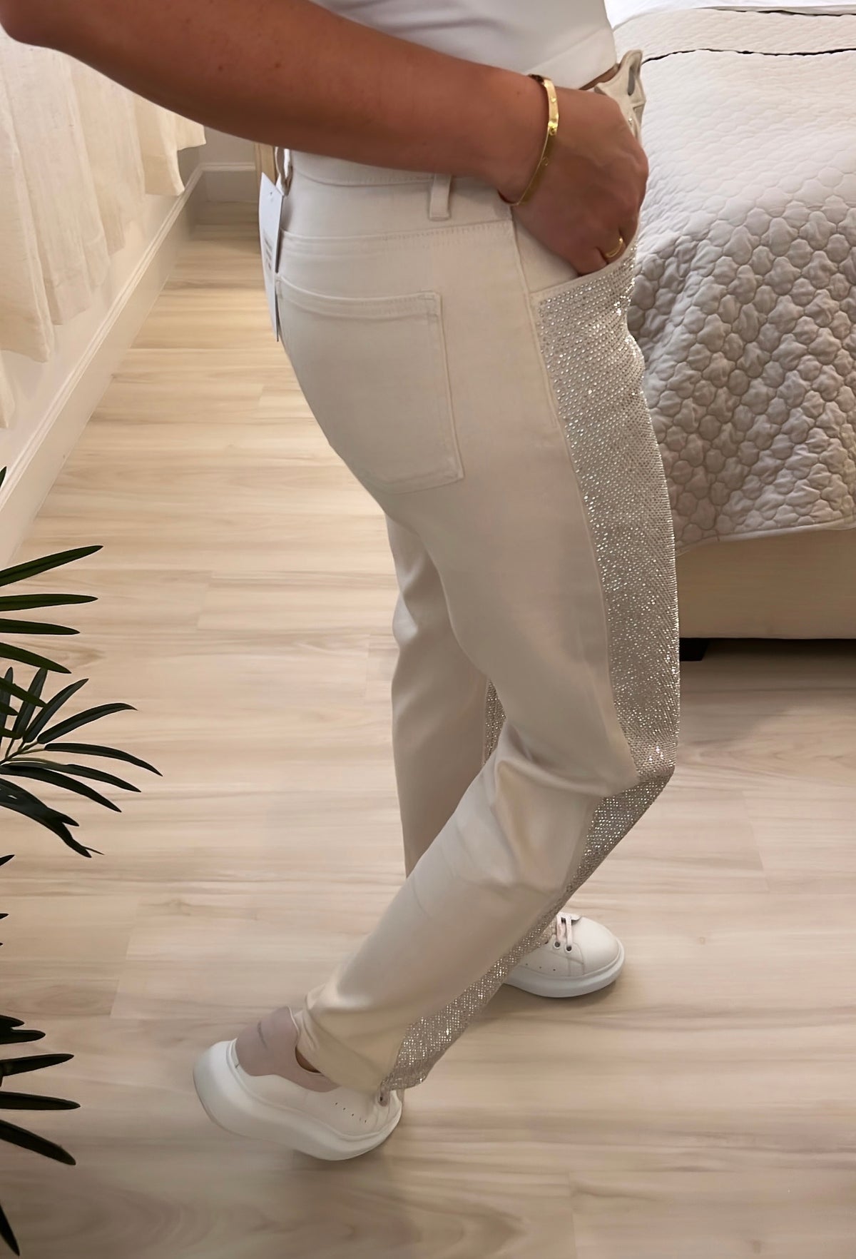 Brillo beige pants