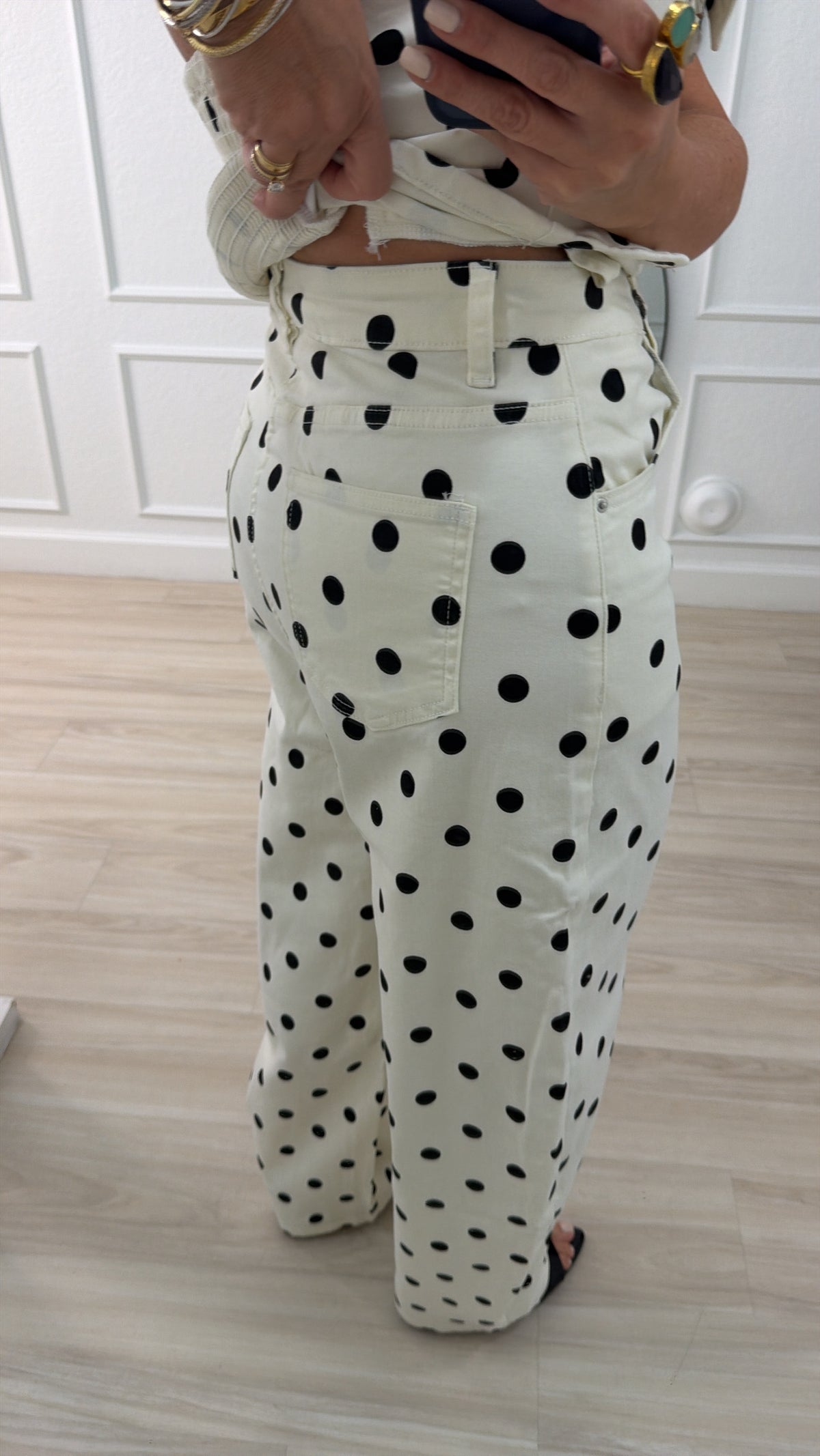 Black/white stretch set