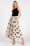 Polka dot skirt