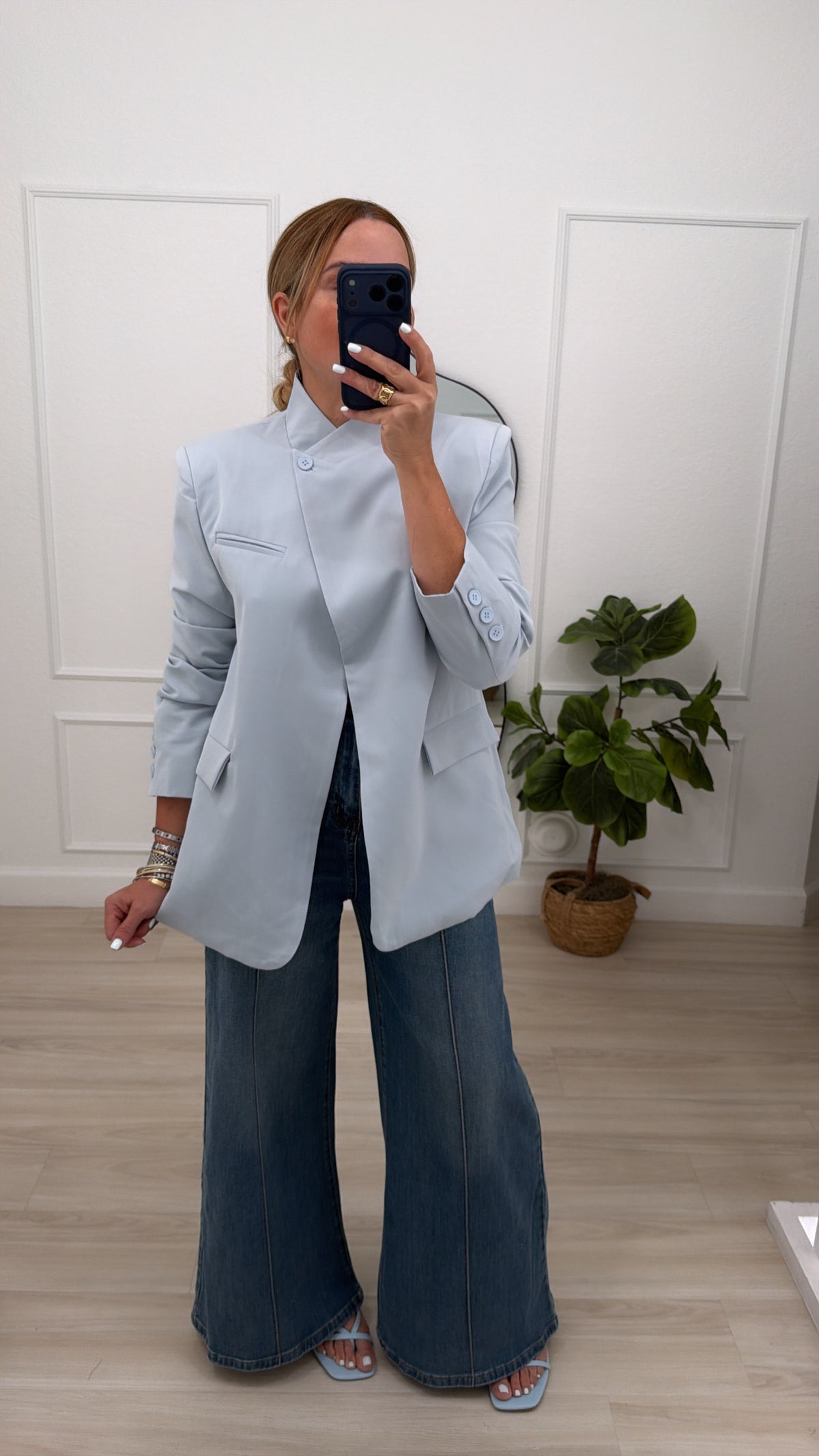 Blue blazer