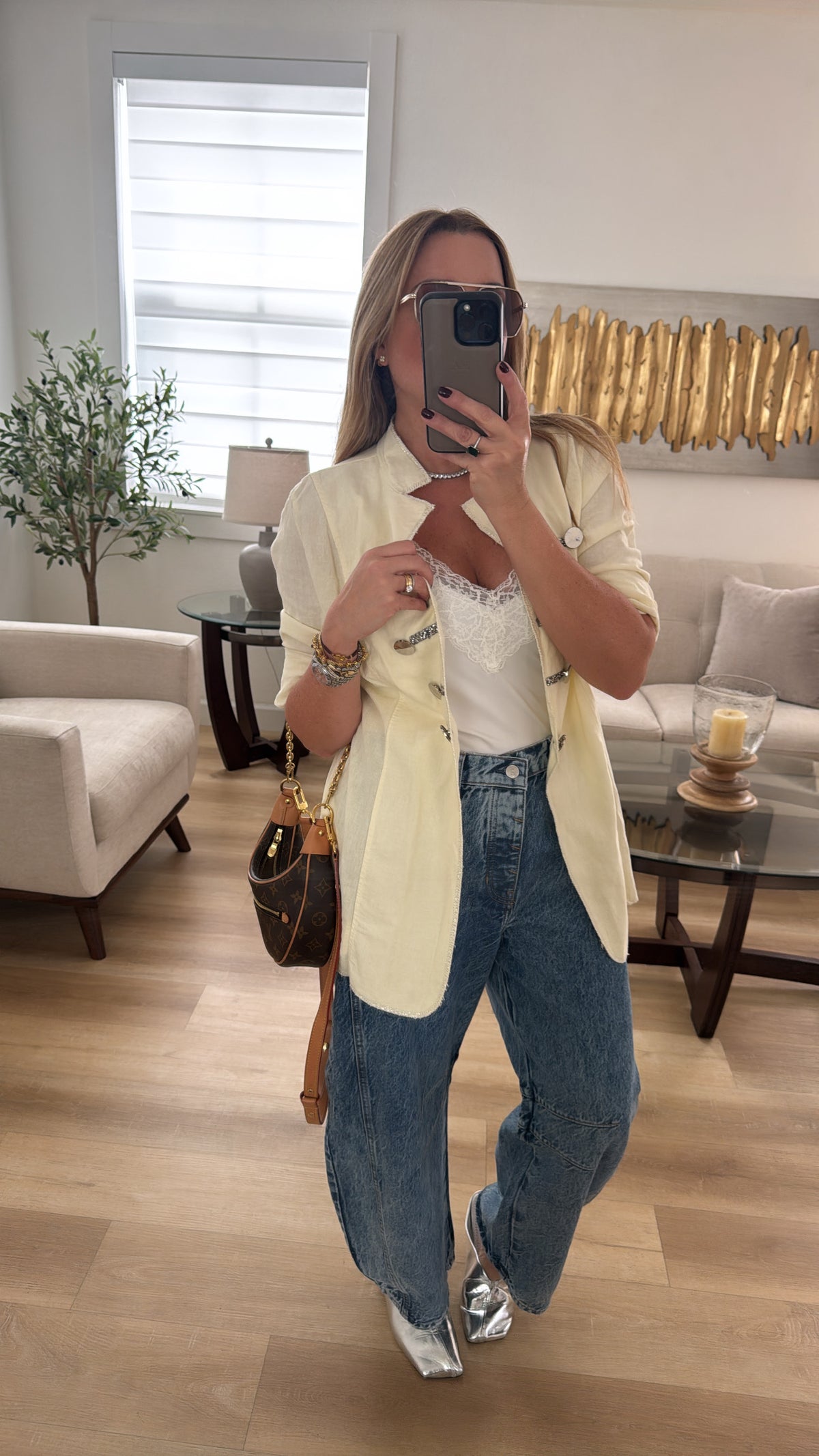 Barrel jeans