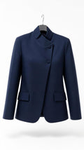 asymmetric/Navy blazer