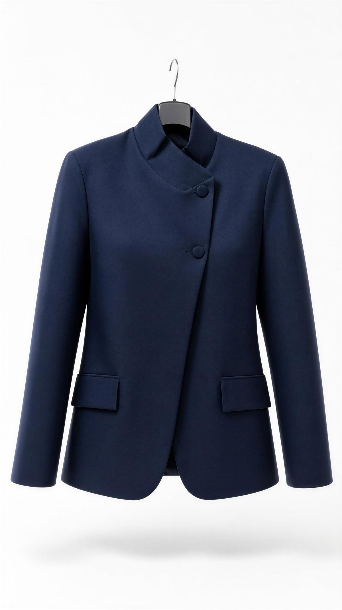 asymmetric/Navy blazer