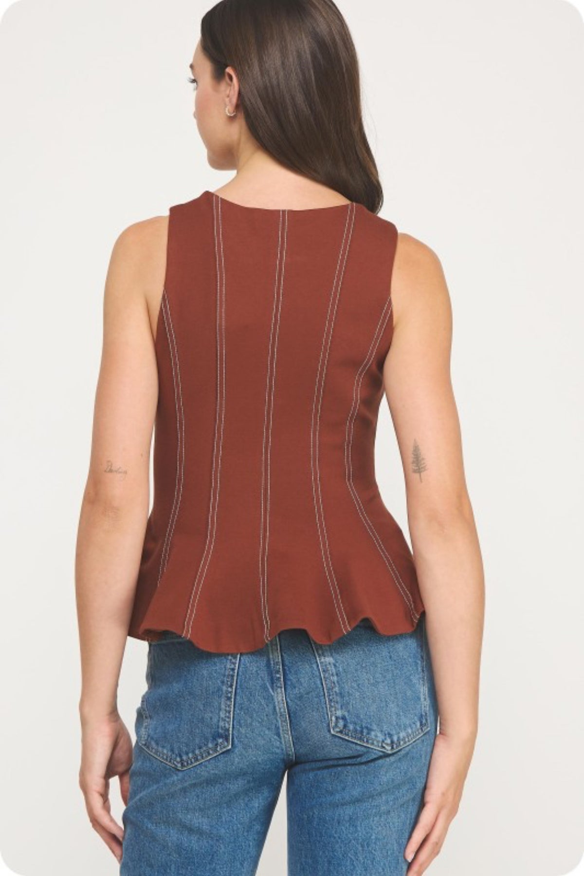 Peplum top