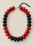 Brown/red necklace