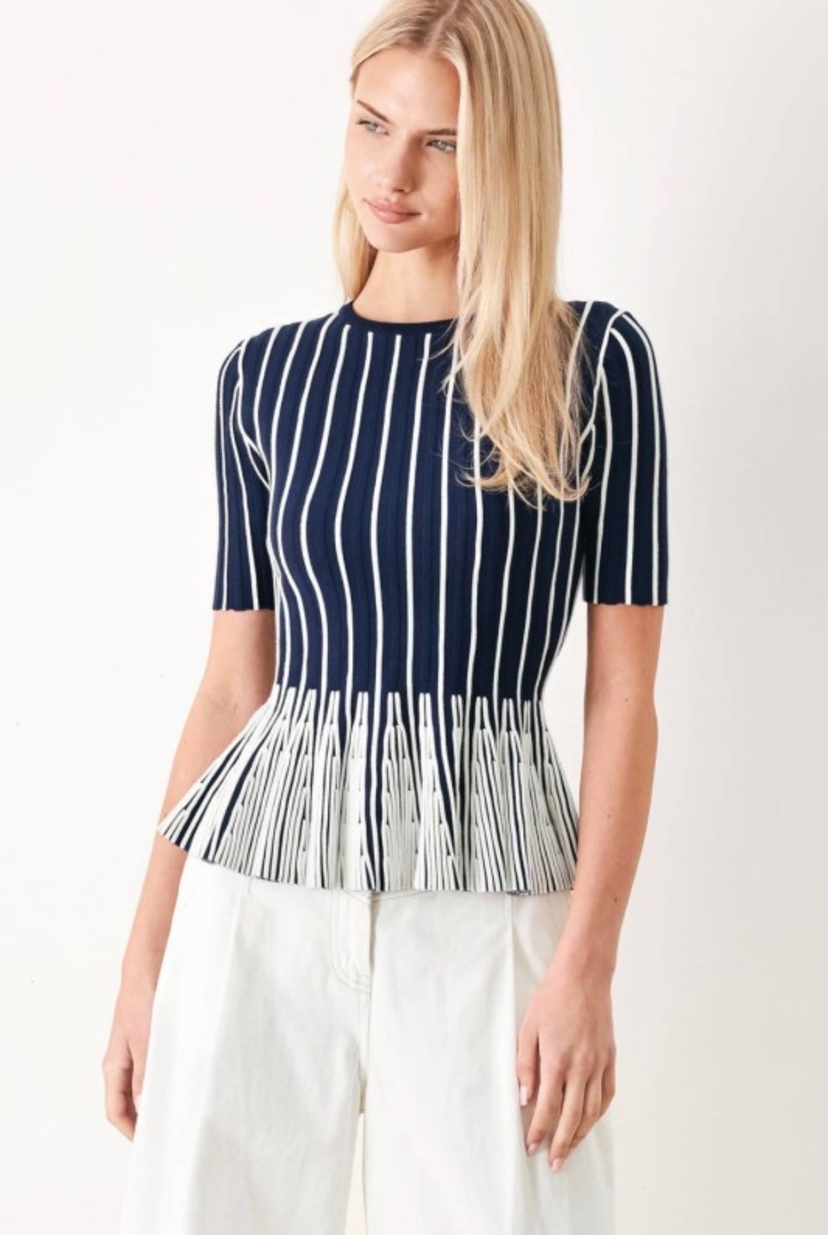 Navy top