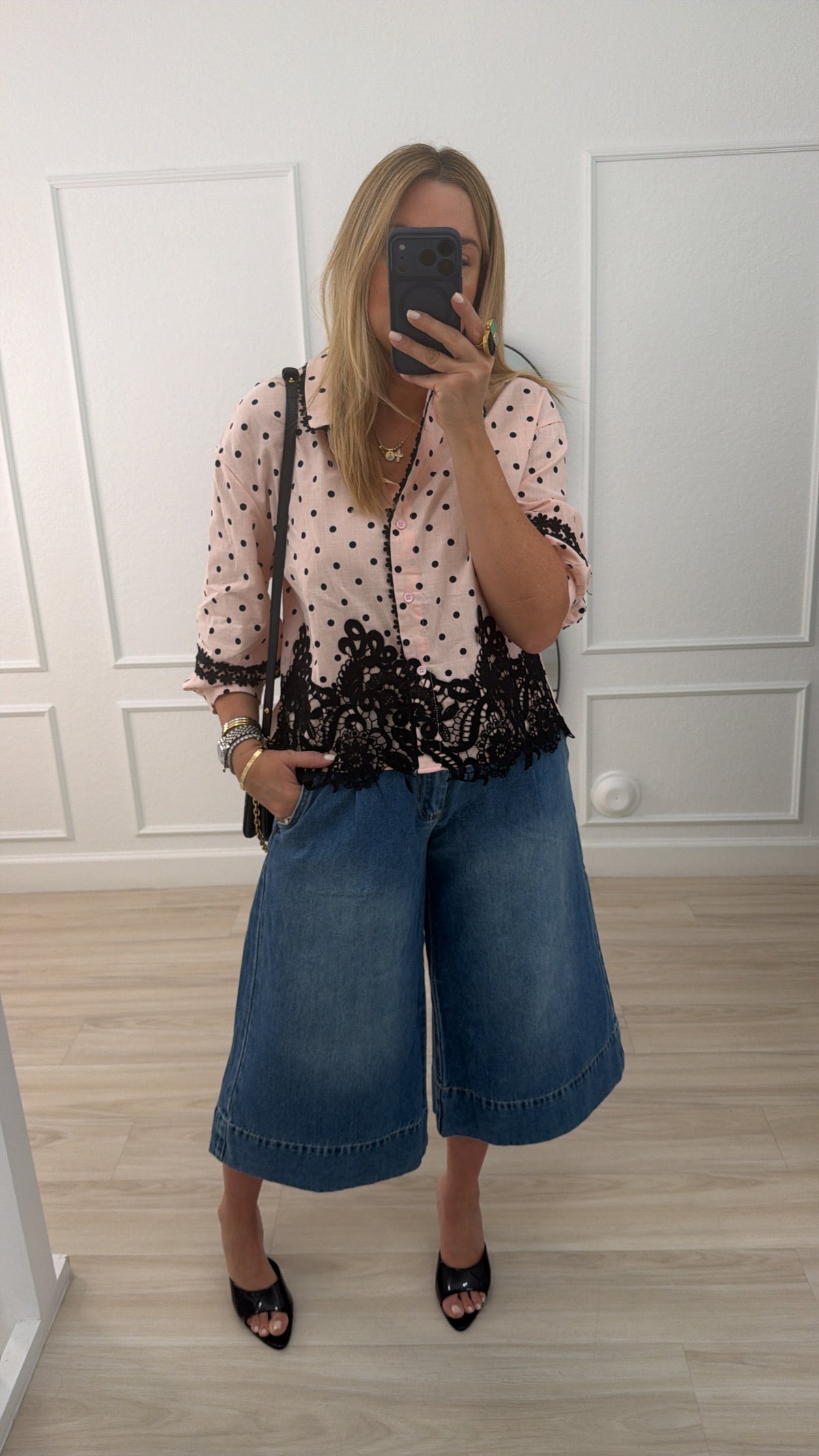 Polka blouse