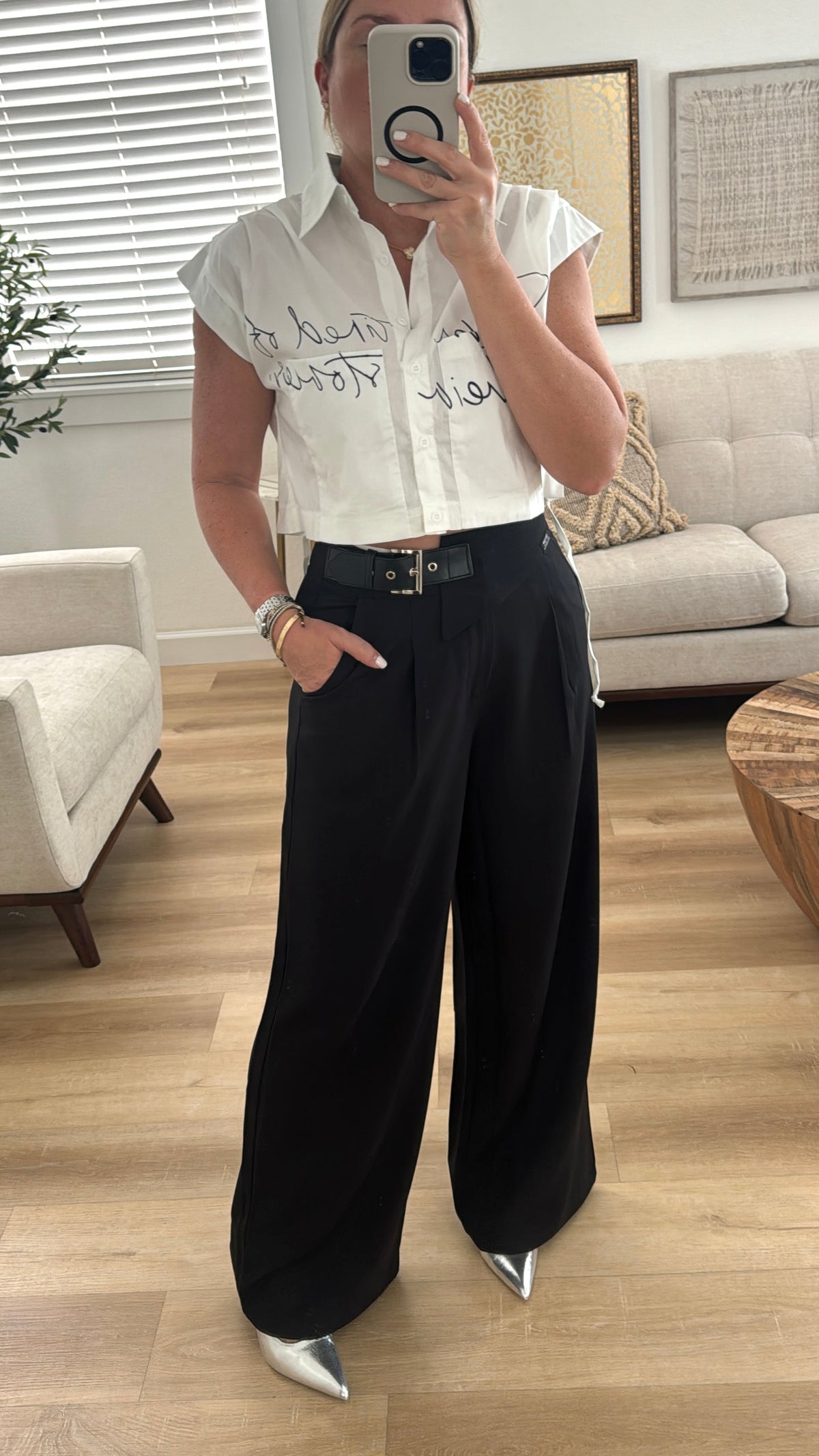 Belt pant