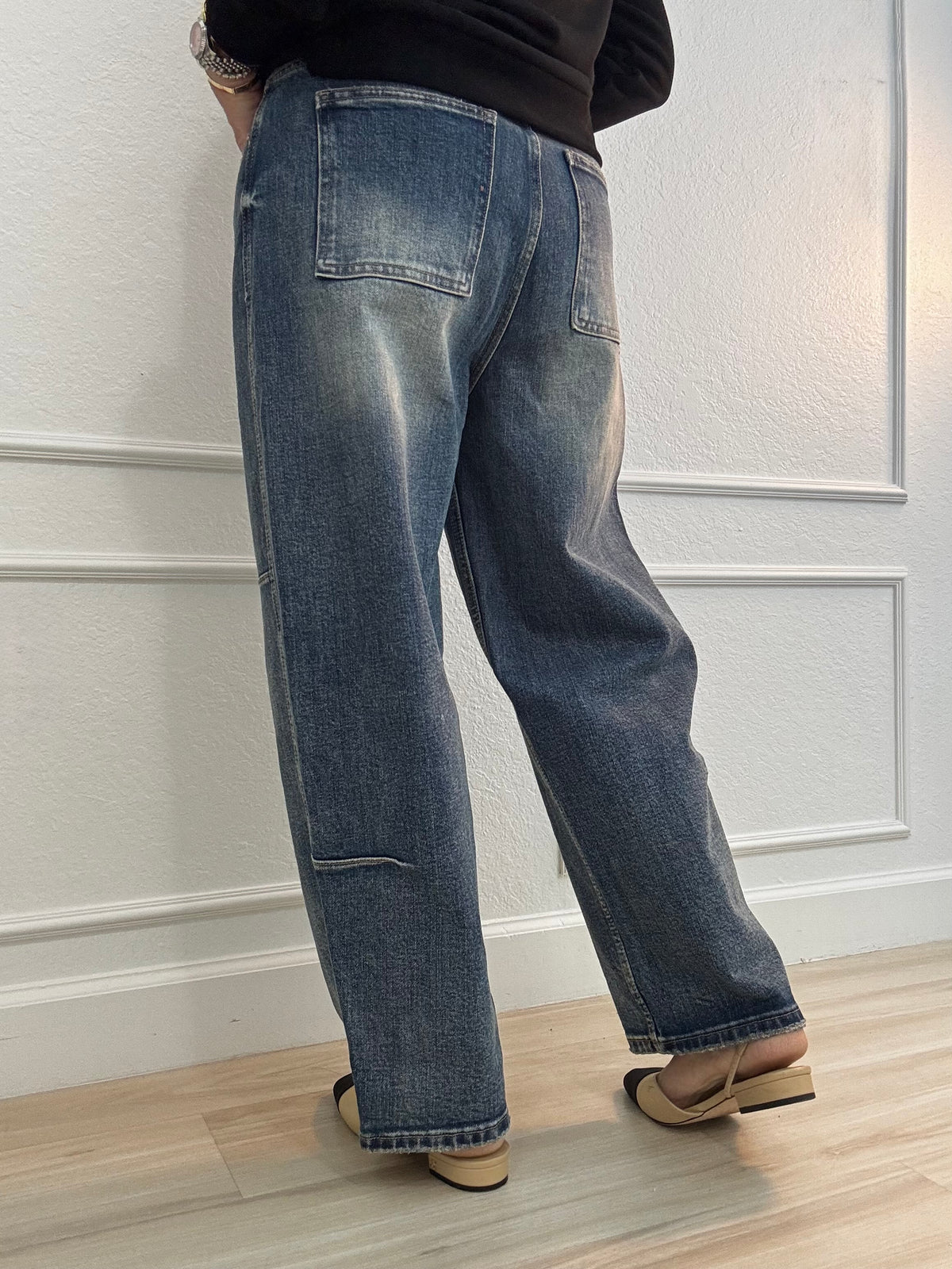 Barrel jeans