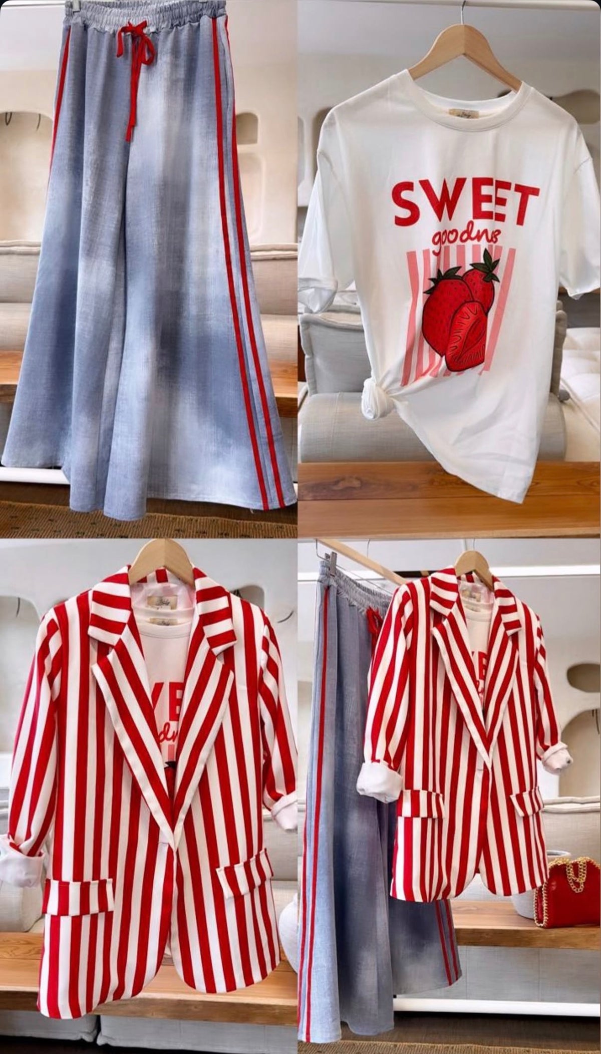Striped blazer