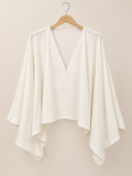 cape-style blouse