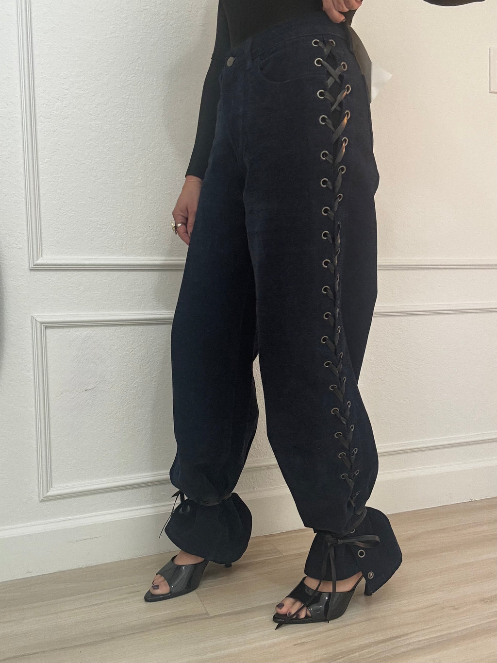 Trenzado/black pants