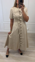 Beige Dress