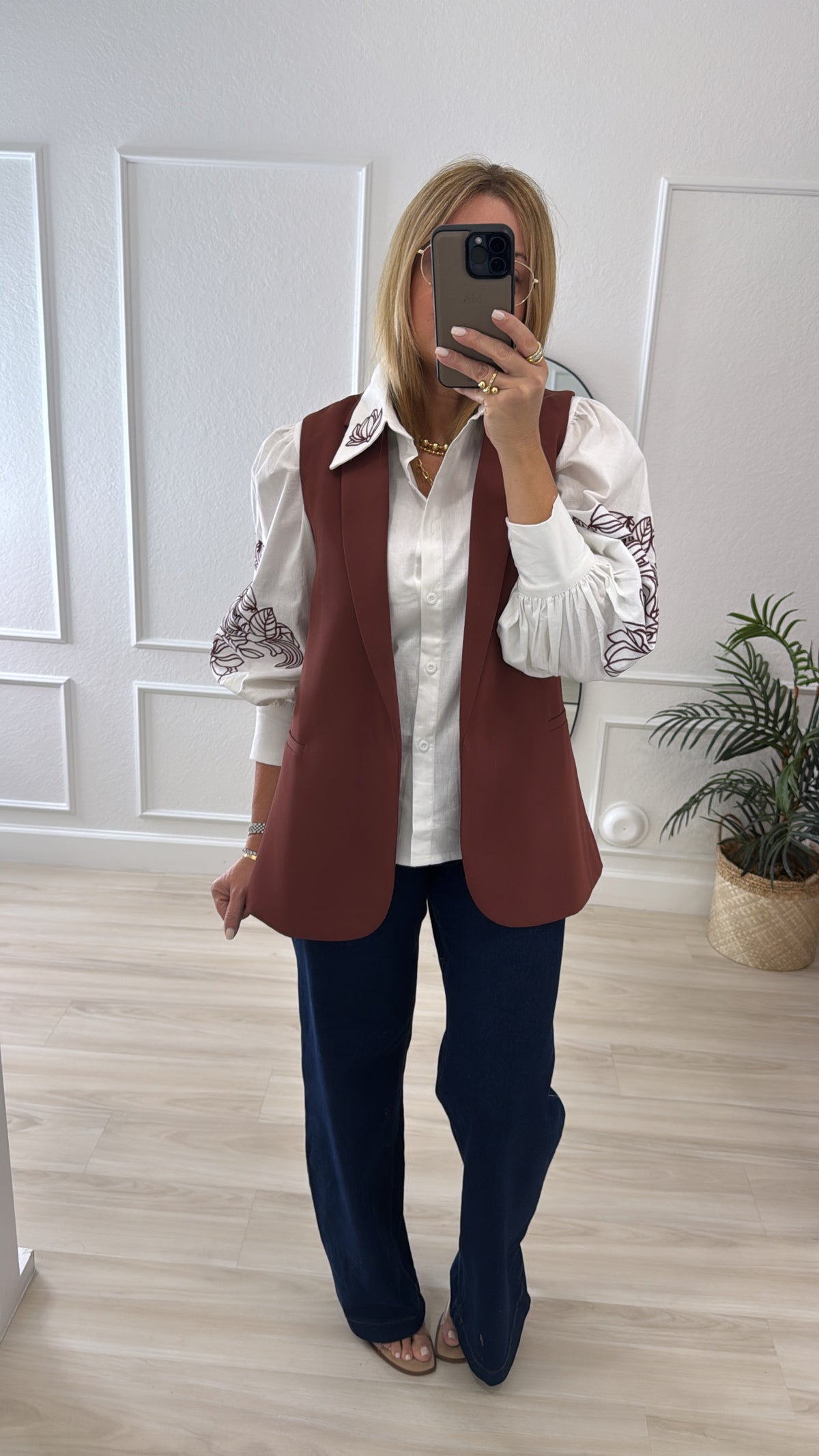 Brown Vest