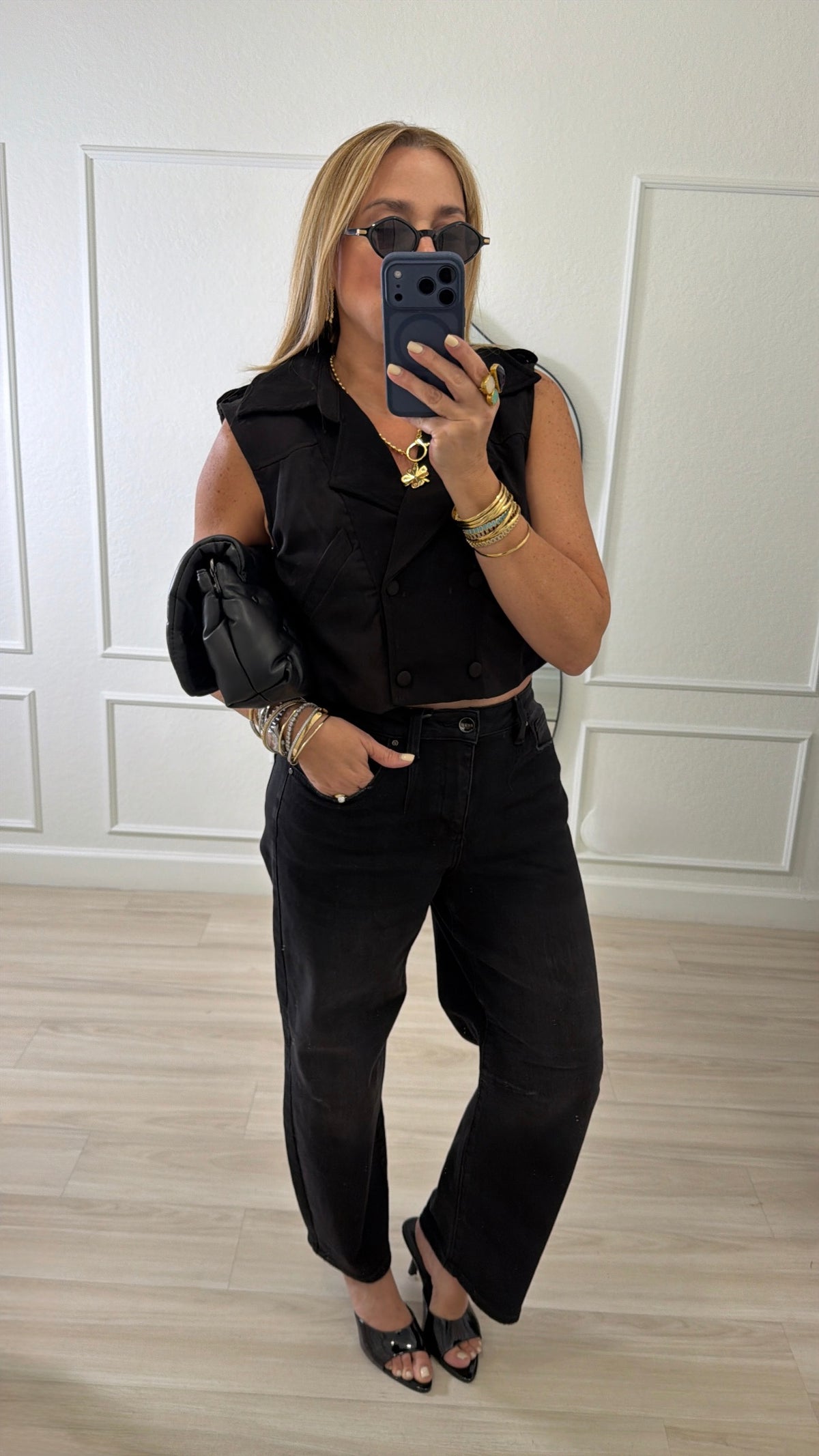 Black vest