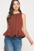 Peplum top