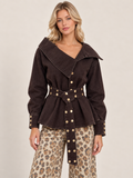 gold buttons top