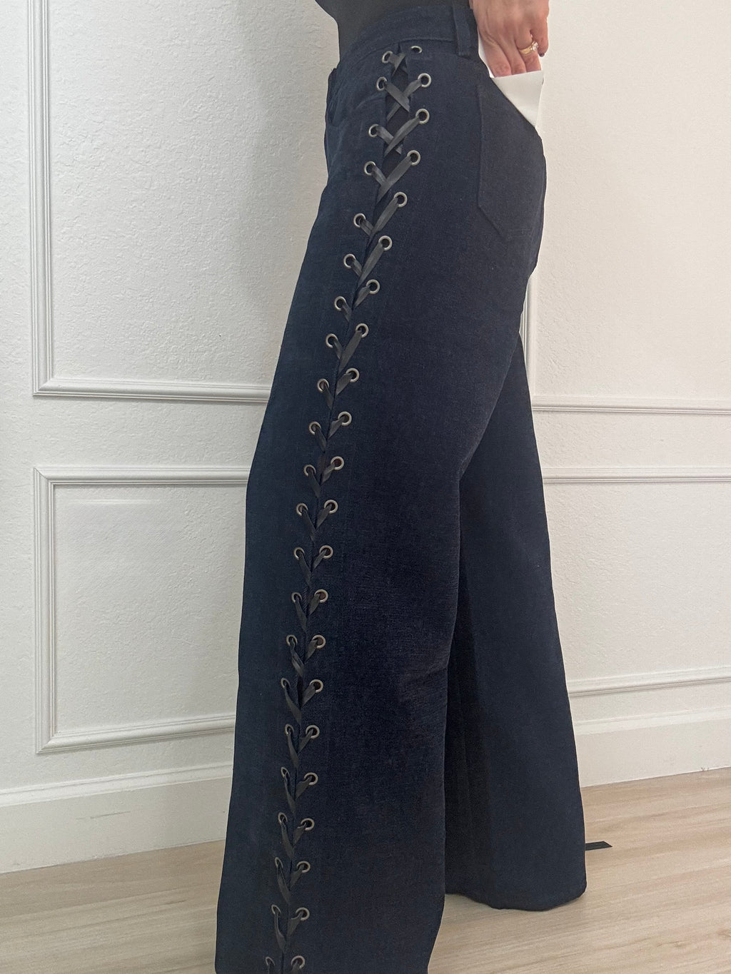 Trenzado/black pants