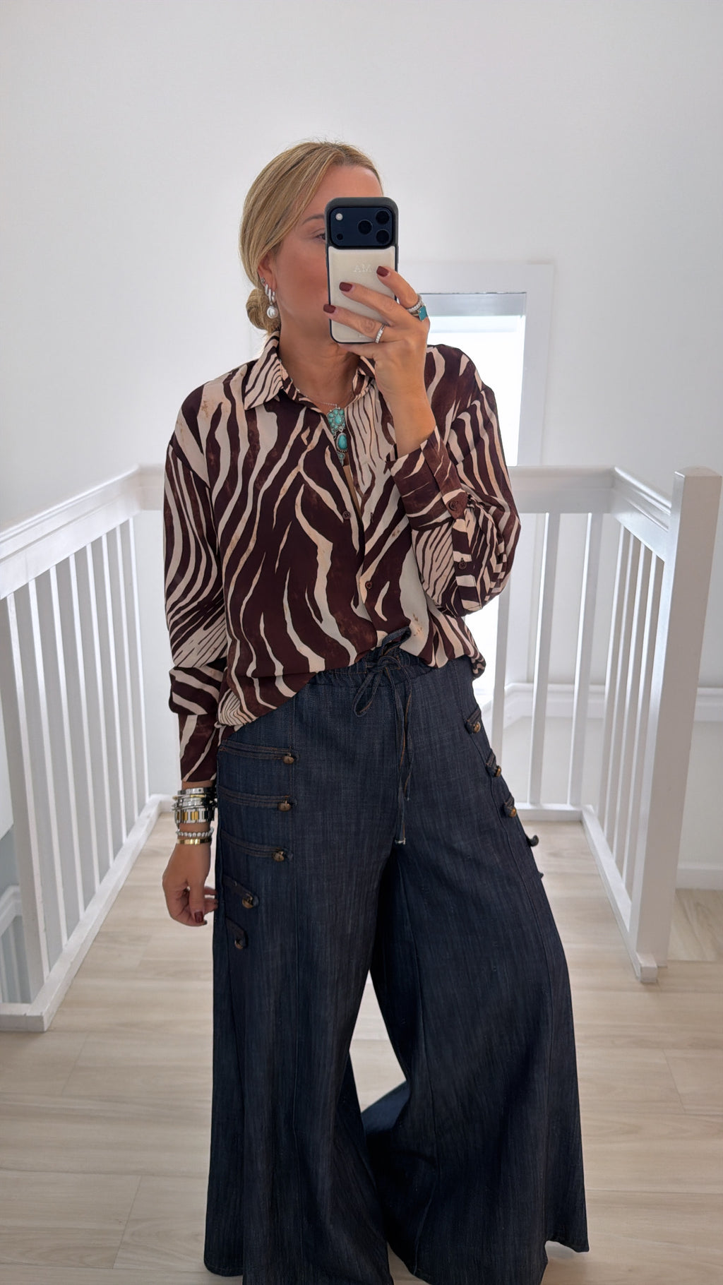 Zebra blouse