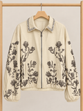 Beaded Floral Jacket