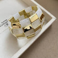 White/gold bracelet