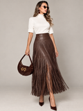 Flecos Brown skirt