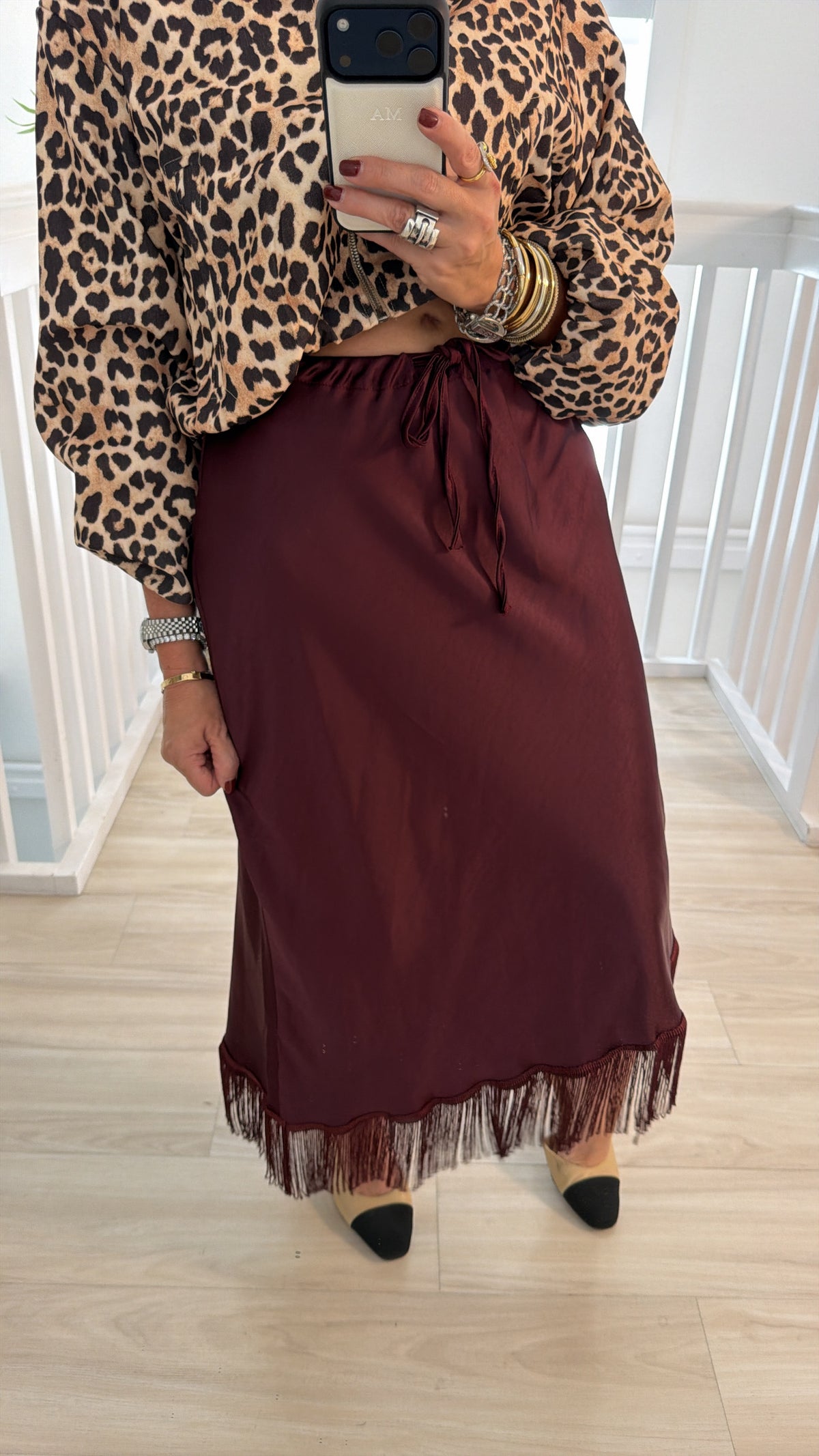 fringe skirt